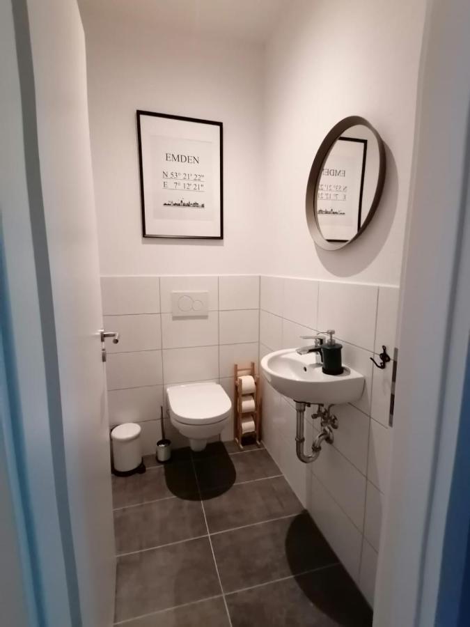 Ferienwohnung Seebaer Emden Esterno foto